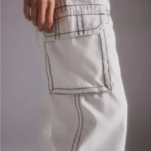 True Religion Cream Jeans military cargo big t - Picture 3 of 16